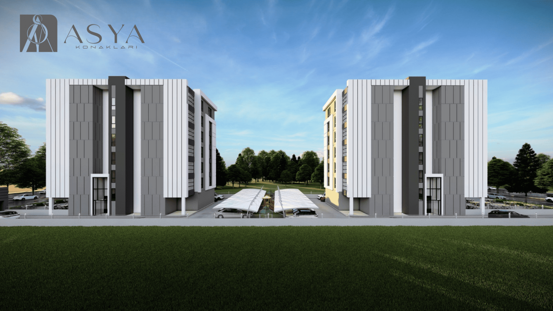 Asya Konakları Dış cephe genel görünüm